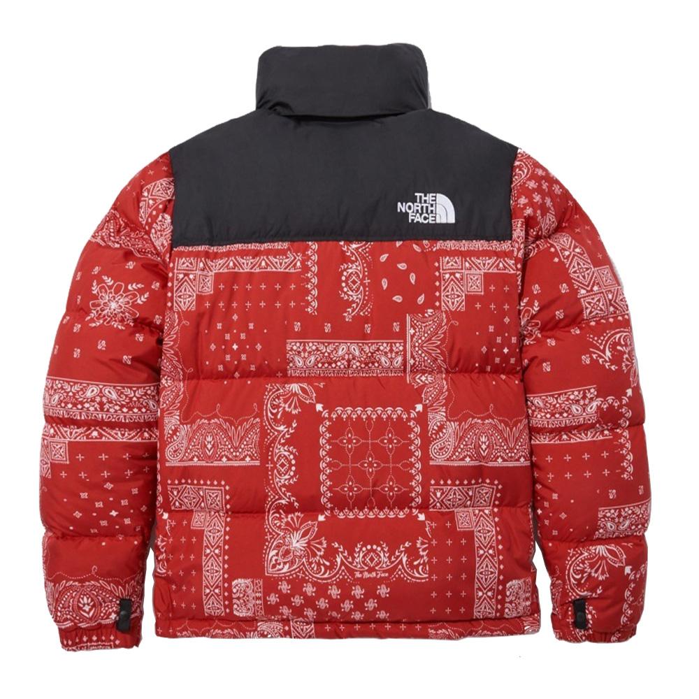 North face red bandana jacket on sale